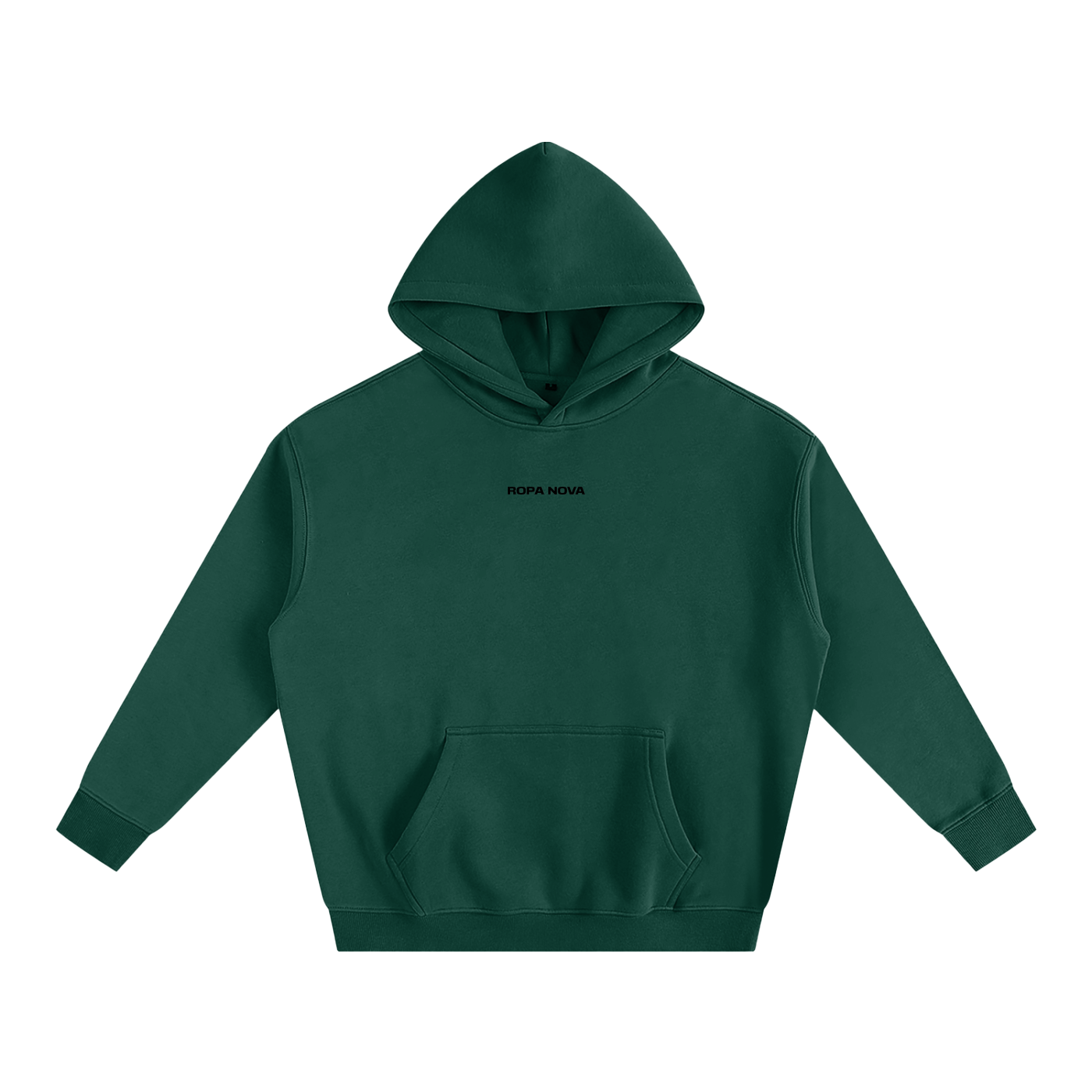 Ropa Nova Green Fleeced Hoodie