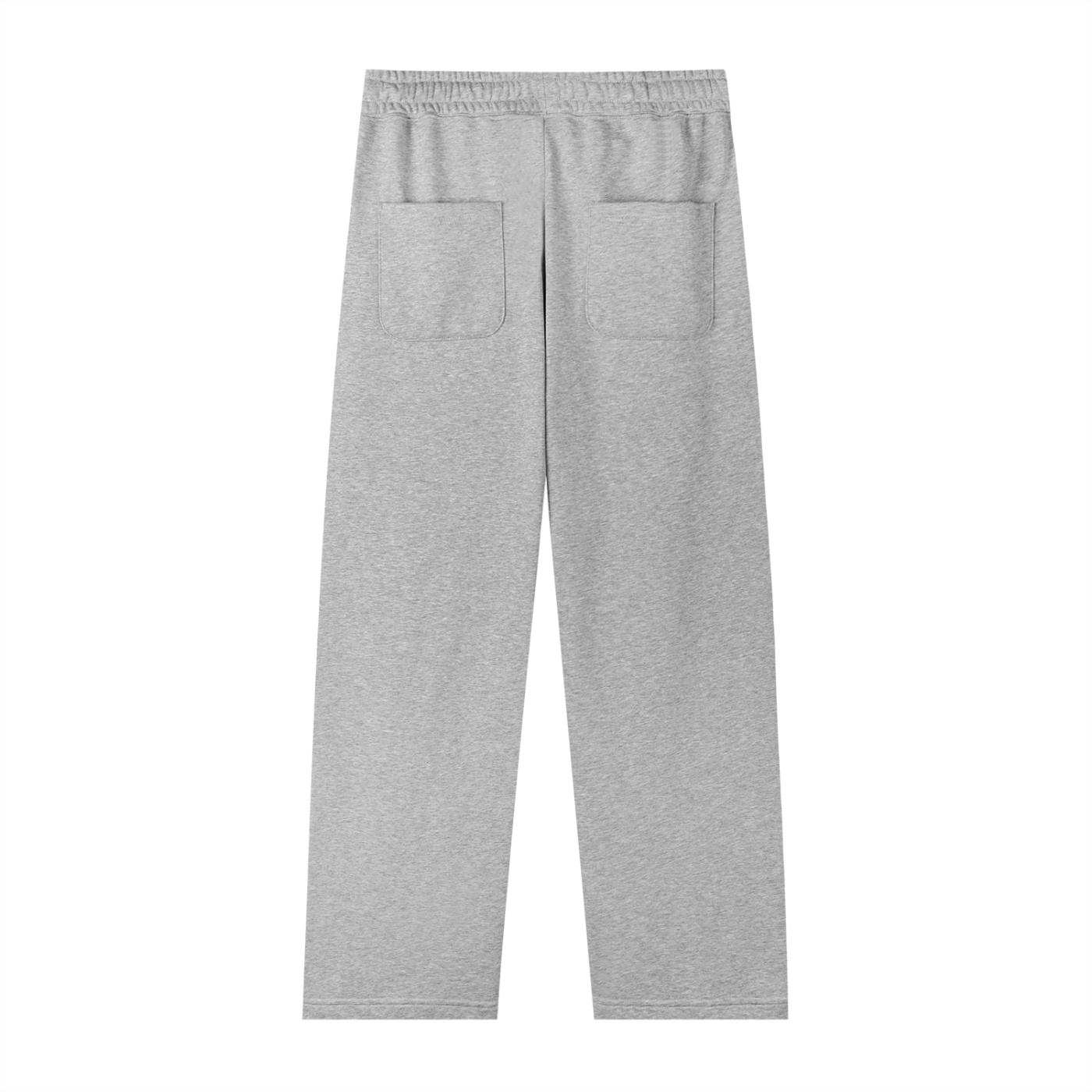 Star Straight-Leg Sweatpants (Grey)