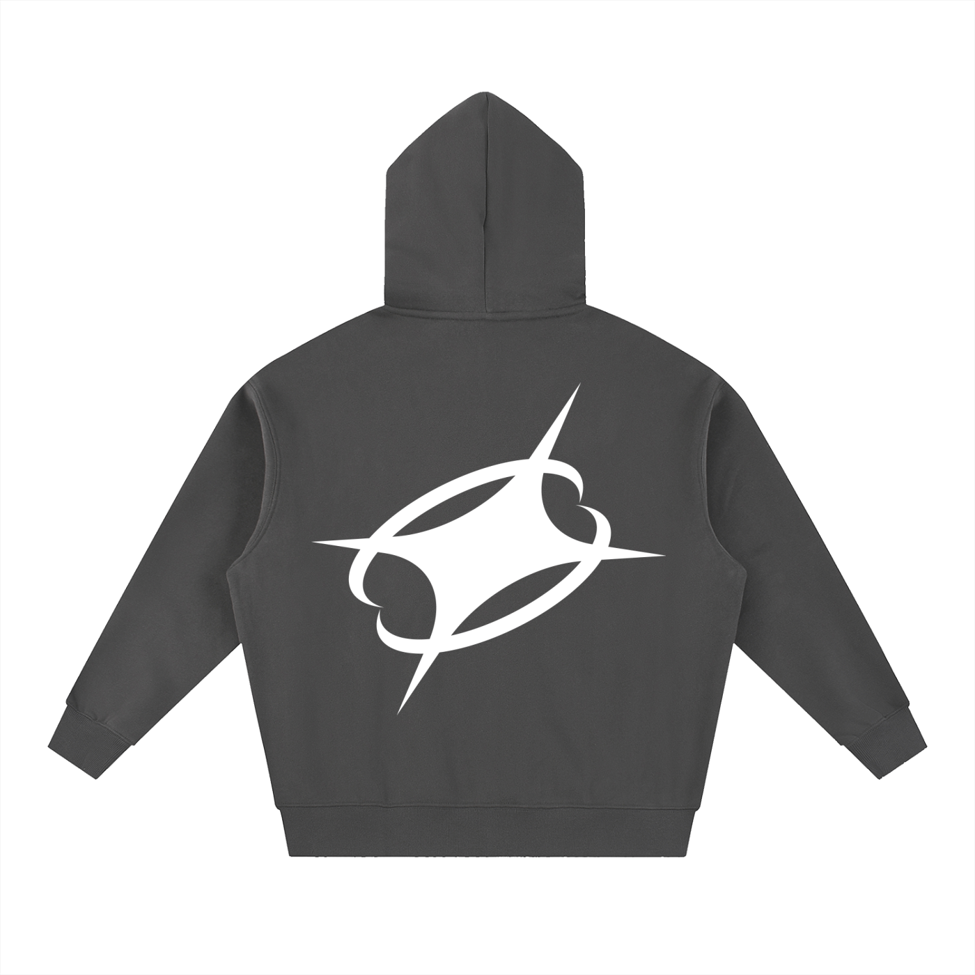 Essential Oversized Boxy Fit Fleece Hoodie