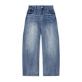 Sun-Fade Heavyweight Denim Jeans