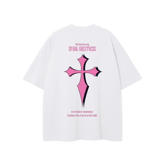 Greatness Boxy Tee (Pink)