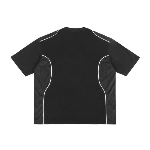 Nova Piped Panel T-shirt (Black)